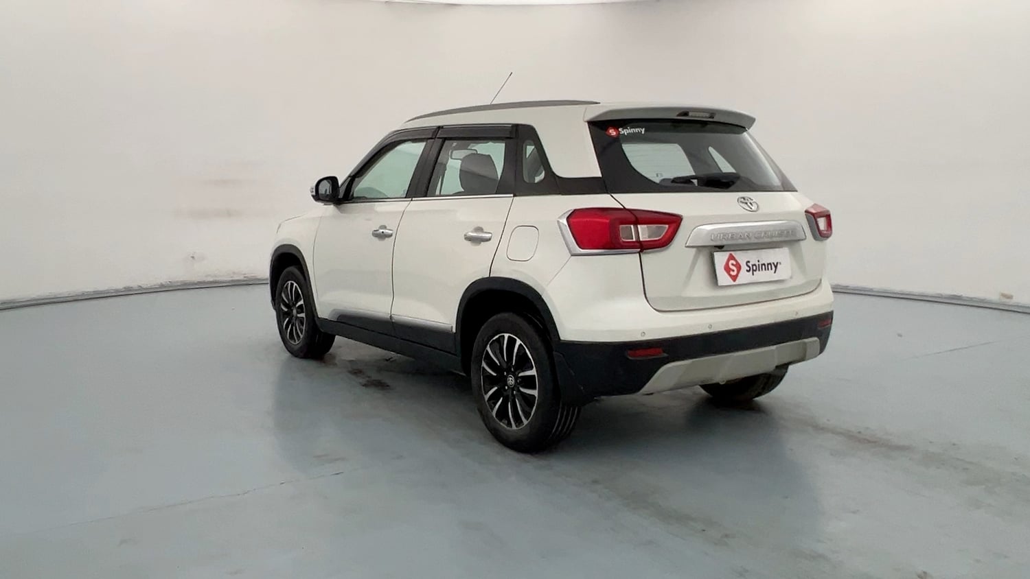 Used 2021 Toyota Urban Cruiser Premium Grade AT Petrol Automatic exterior LEFT REAR CORNER VIEW