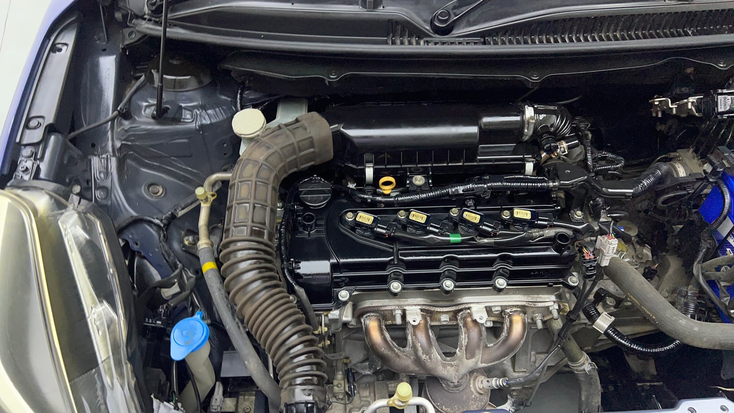 Used 2017 Maruti Suzuki Baleno Alpha 1.2 Petrol Manual engine ENGINE RIGHT SIDE VIEW