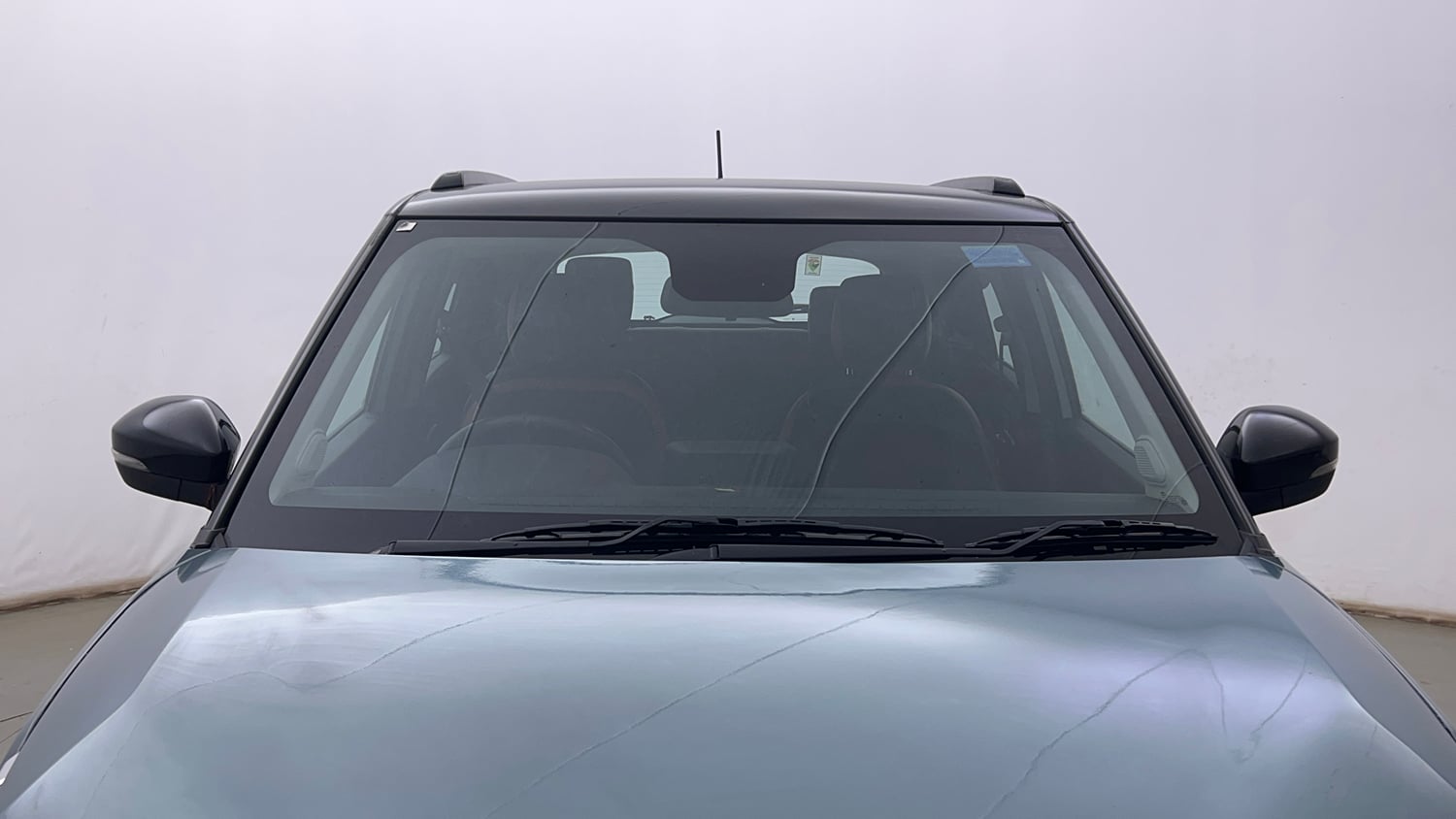 Used 2023 Tata Punch Creative Dual Tone AMT Petrol Automatic exterior FRONT WINDSHIELD VIEW