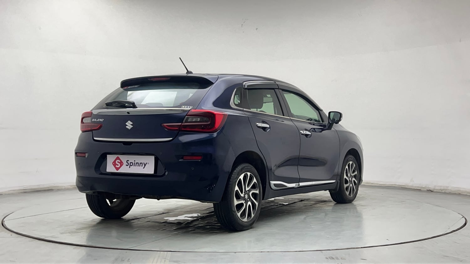 Used 2022 Maruti Suzuki Baleno Alpha AGS Petrol Automatic exterior RIGHT REAR CORNER VIEW