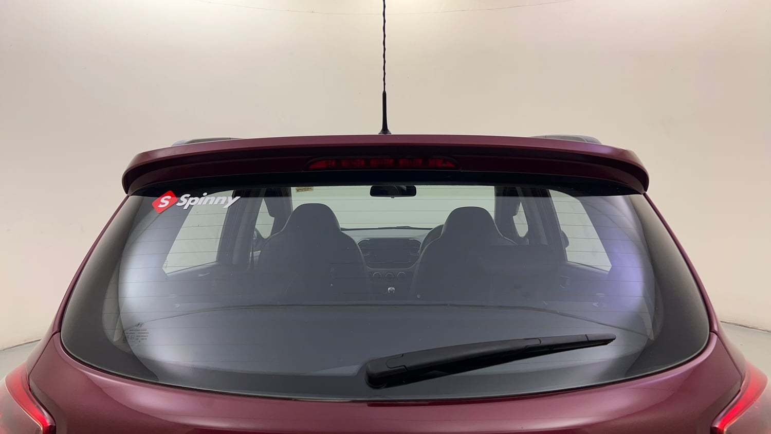 Used 2015 Hyundai Grand i10 Asta 1.1 CRDi (O) Diesel Manual exterior BACK WINDSHIELD VIEW