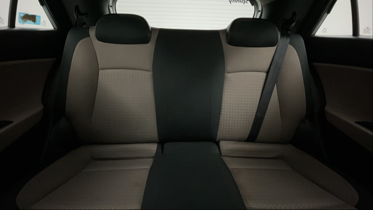 Used 2017 Hyundai Elite i20 Sportz 1.2 Petrol Manual interior REAR SEAT CONDITION VIEW