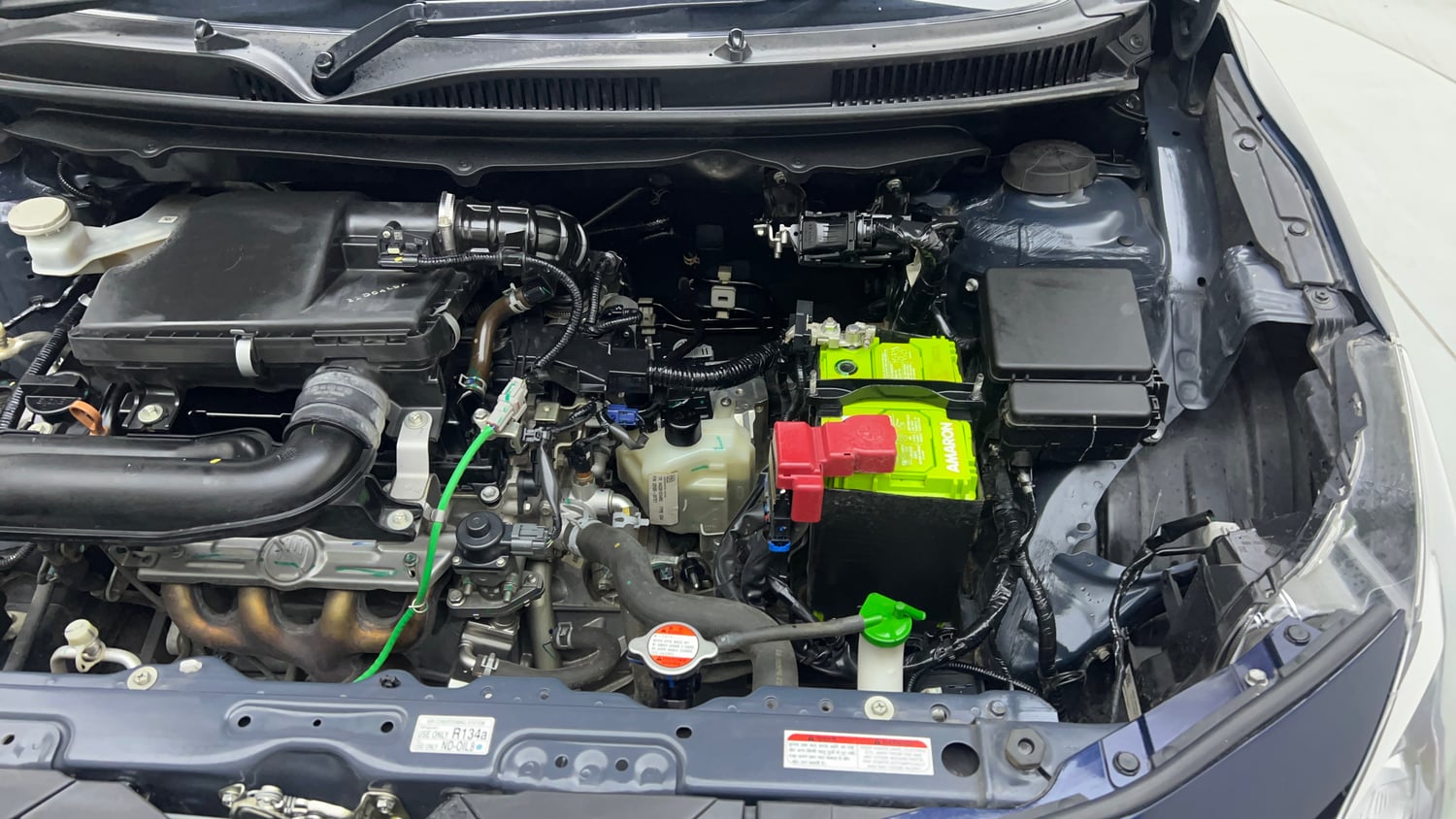 Used 2022 Maruti Suzuki Baleno Alpha AGS Petrol Automatic engine ENGINE LEFT SIDE VIEW