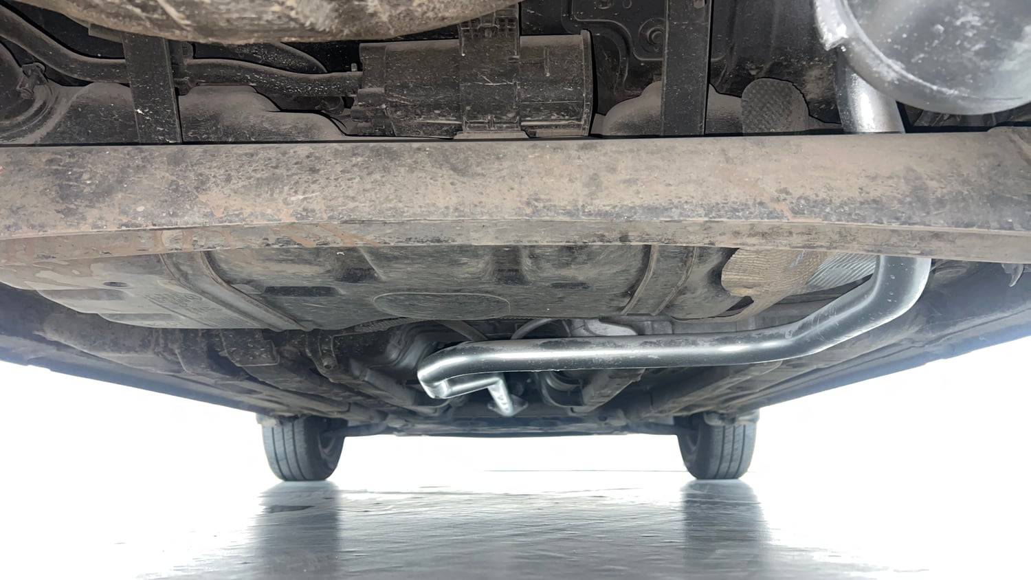 Used 2019 Hyundai Elite i20 Magna Plus 1.2 Petrol Manual extra REAR UNDERBODY VIEW (TAKEN FROM REAR)