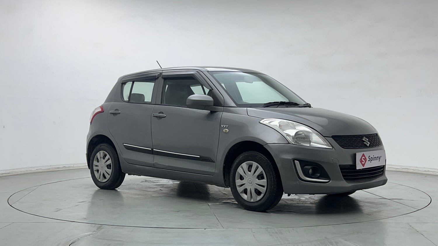 Used 2014 Maruti Suzuki Swift LXi Petrol Manual exterior RIGHT FRONT CORNER VIEW