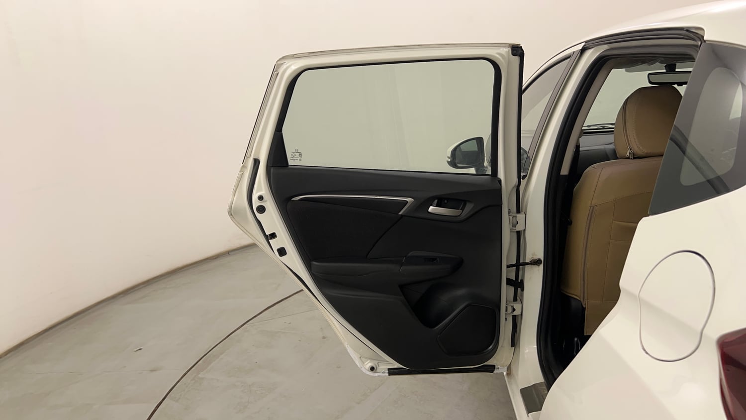 Used 2016 Honda Jazz VX Petrol Petrol Manual interior LEFT REAR DOOR OPEN VIEW