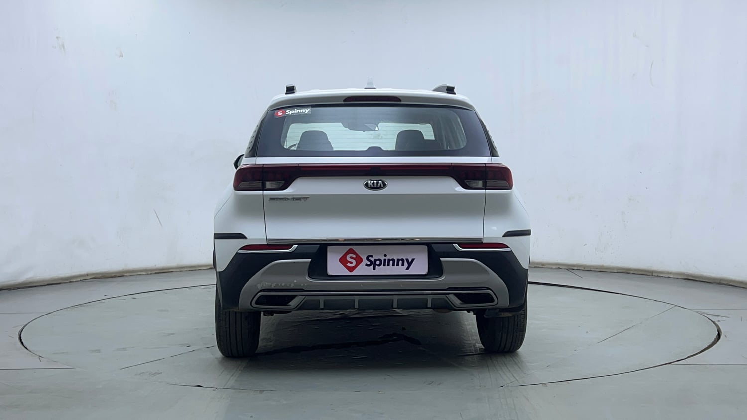 Used 2021 Kia Sonet HTX 1.5 Diesel Manual exterior BACK VIEW