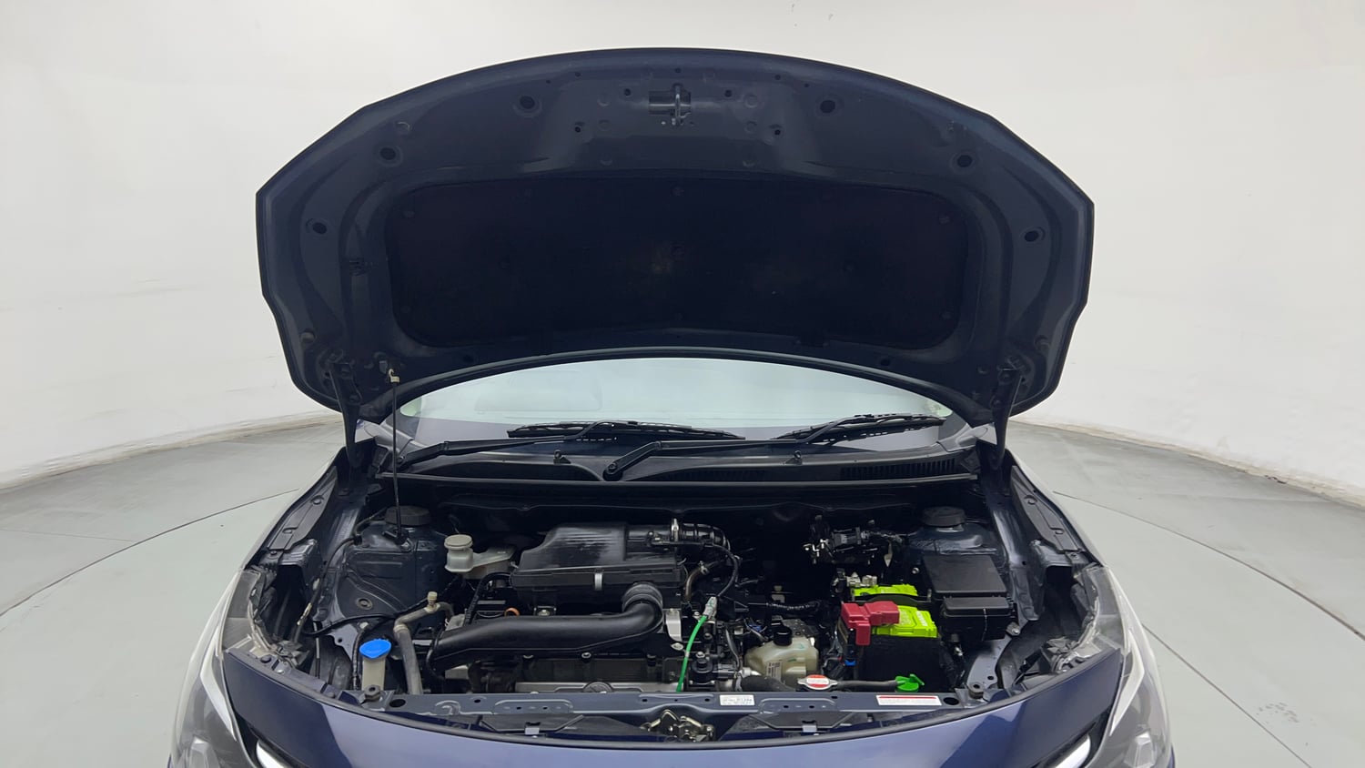 Used 2022 Maruti Suzuki Baleno Alpha AGS Petrol Automatic engine ENGINE & BONNET OPEN FRONT VIEW