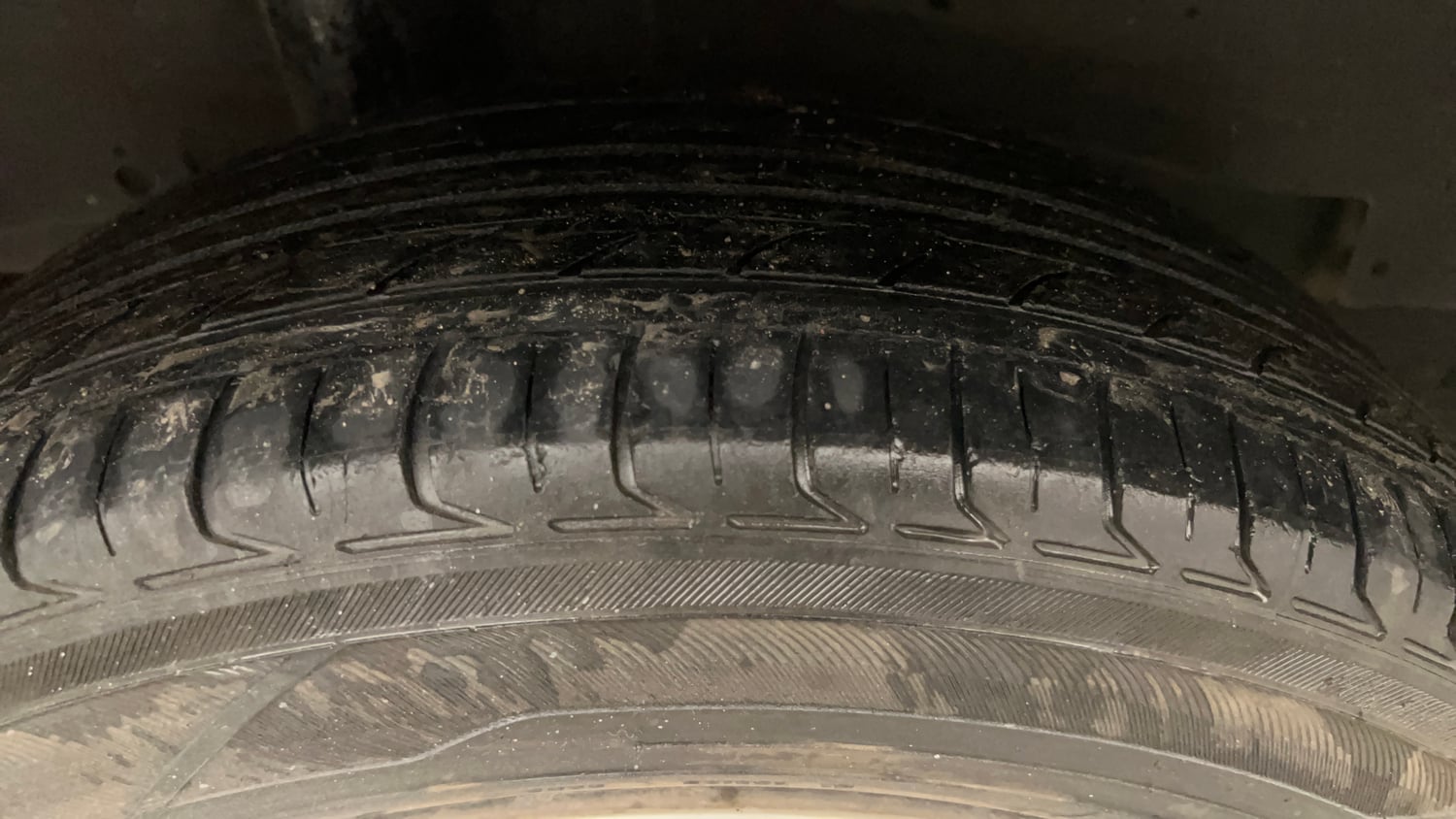 Used 2016 Honda Jazz VX Petrol Petrol Manual tyres RIGHT REAR TYRE TREAD VIEW