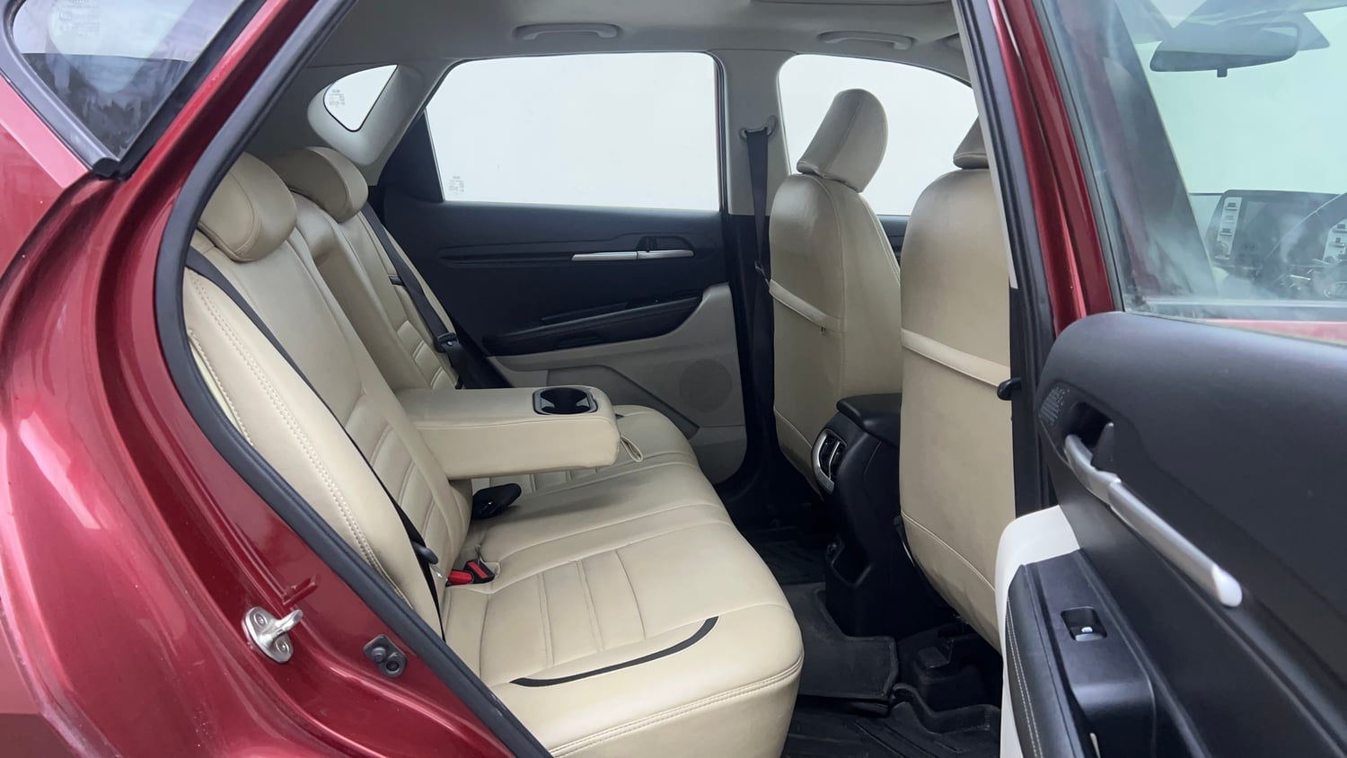 Used 2021 Kia Sonet HTX 1.5 Diesel Manual interior RIGHT SIDE REAR DOOR CABIN VIEW