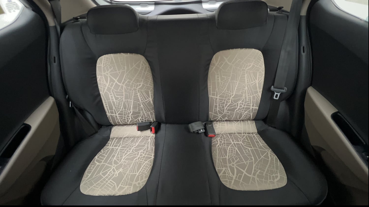 Used 2018 Hyundai Grand i10 Sportz (O) 1.2 Kappa VTVT Petrol Manual interior REAR SEAT CONDITION VIEW