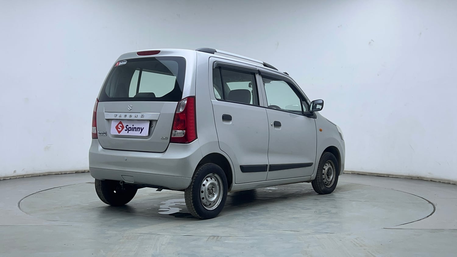 Used 2012 Maruti Suzuki Wagon R LXi Petrol Manual exterior RIGHT REAR CORNER VIEW