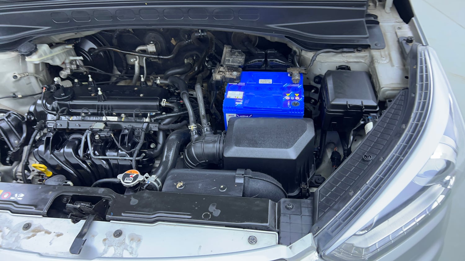 Used 2017 Hyundai Creta 1.6 SX Plus AT Petrol Petrol Automatic engine ENGINE LEFT SIDE VIEW