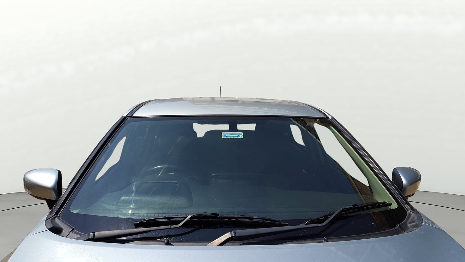 Used 2024 Toyota Glanza V Petrol Manual exterior FRONT WINDSHIELD VIEW
