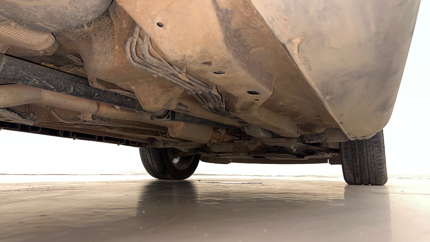 Used 2022 Jeep Compass Model S (O) Diesel 4x4 AT Diesel Automatic extra REAR RIGHT UNDERBODY VIEW
