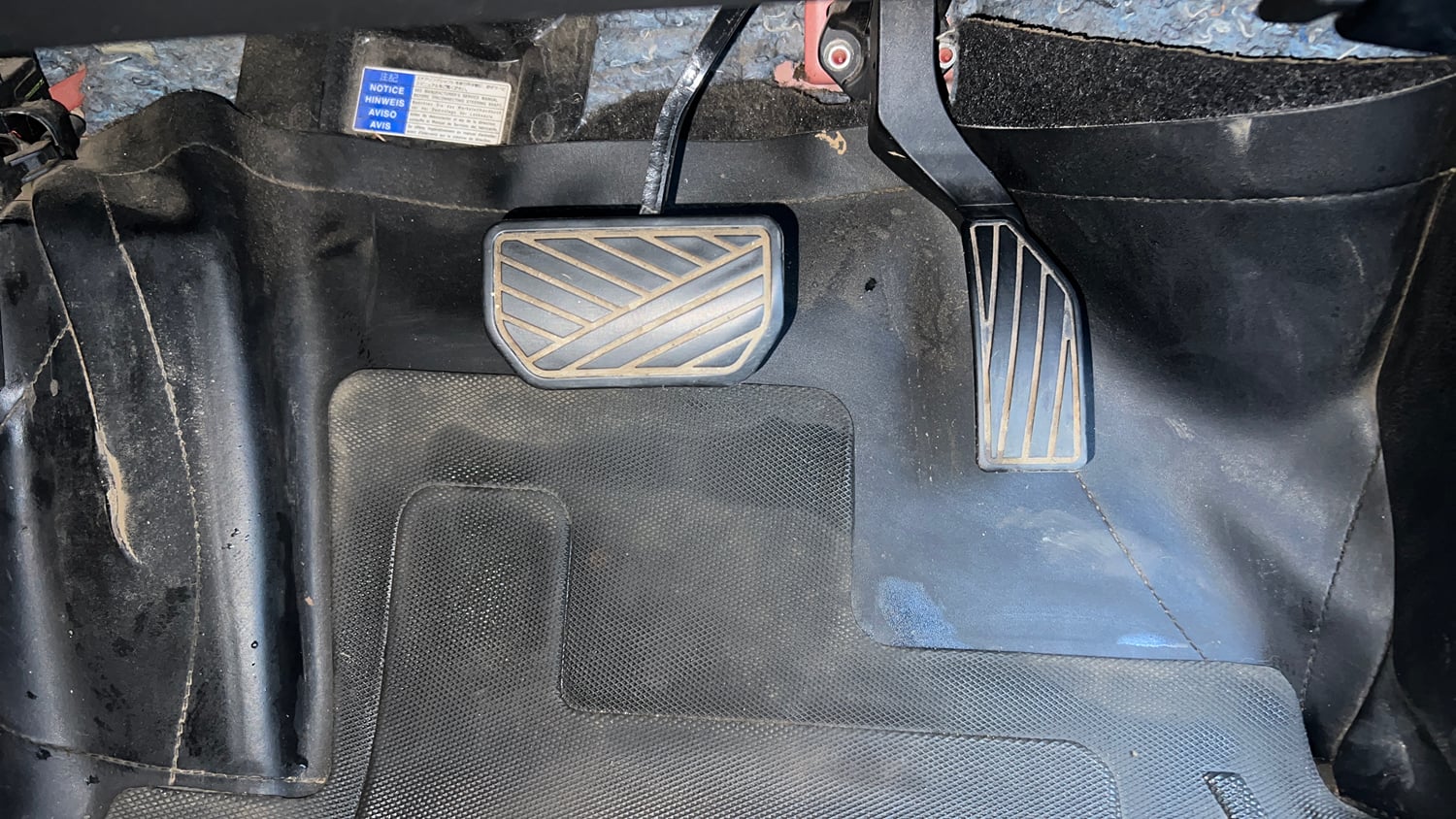 Used 2021 Maruti Suzuki Vitara Brezza ZXi AT SHVS Petrol Automatic interior PEDALS VIEW