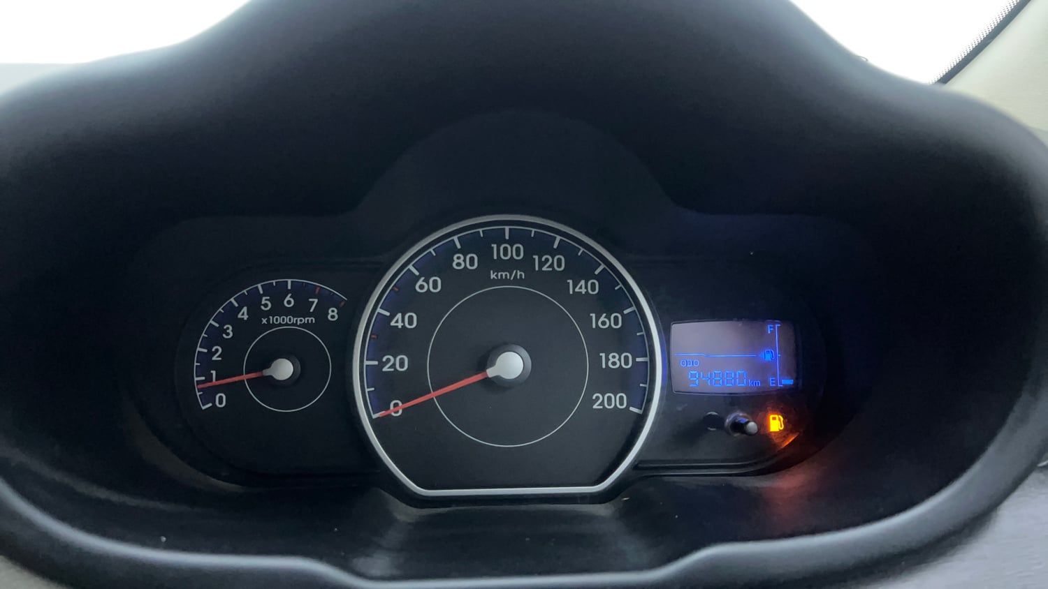 Used 2013 Hyundai i10 Magna 1.2 Kappa2 Petrol Manual interior CLUSTERMETER VIEW