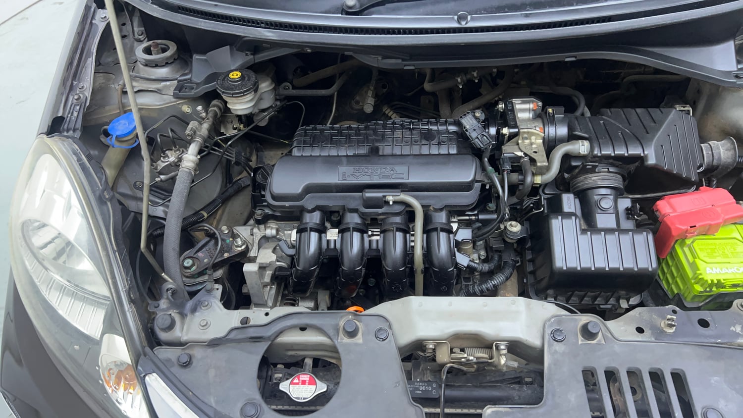 Used 2017 Honda Amaze 1.2 S i-VTEC Petrol Manual engine ENGINE RIGHT SIDE VIEW
