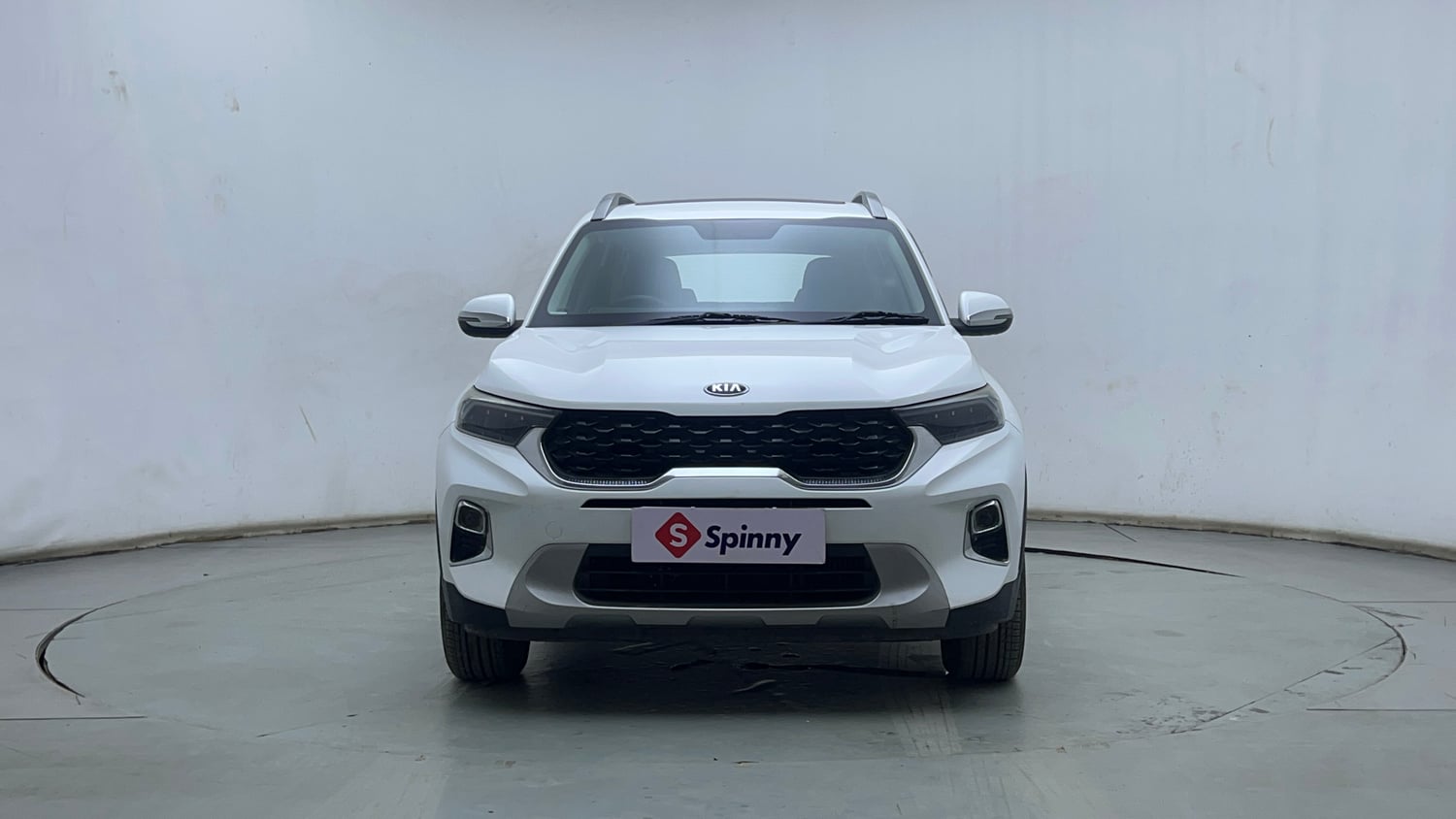 Used 2021 Kia Sonet HTX 1.5 Diesel Manual exterior FRONT VIEW