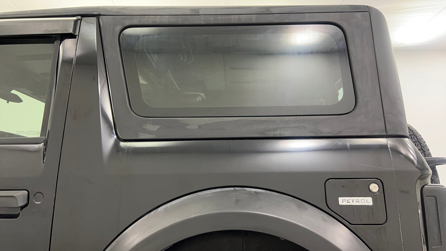 Used 2022 mahindra Thar LX Hard Top Petrol MT 4WD Petrol Manual interior LEFT REAR DOOR OPEN VIEW