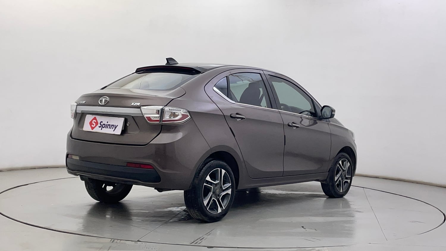 Used 2020 Tata Tigor Revotron XZA Petrol Automatic exterior RIGHT REAR CORNER VIEW