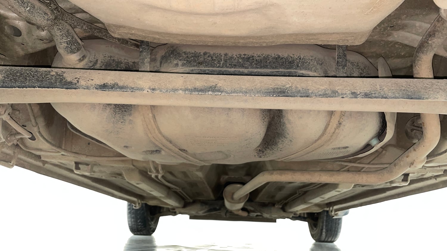 Used 2020 Maruti Suzuki Celerio VXi AMT Petrol Automatic extra REAR UNDERBODY VIEW (TAKEN FROM REAR)