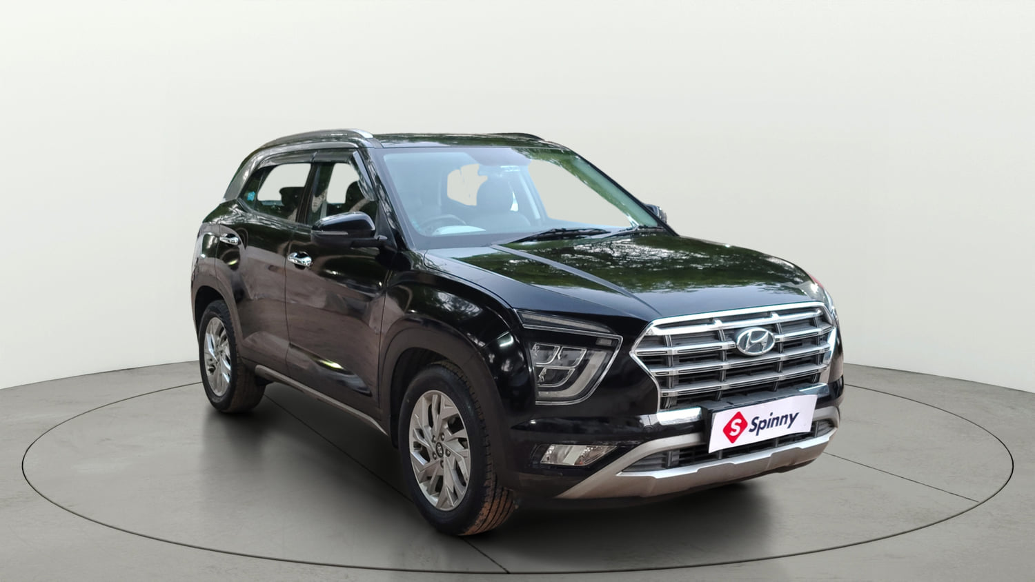 Used 2022 Hyundai Creta SX 1.5 Petrol Petrol Manual exterior RIGHT FRONT CORNER VIEW