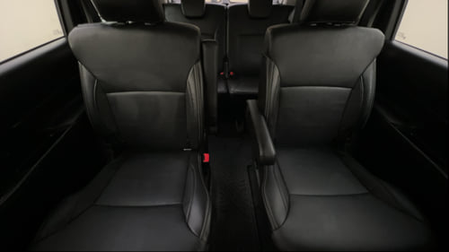 Used 2024 Maruti Suzuki XL6 Alpha AT Petrol Petrol Automatic interior REAR SEAT CONDITION VIEW