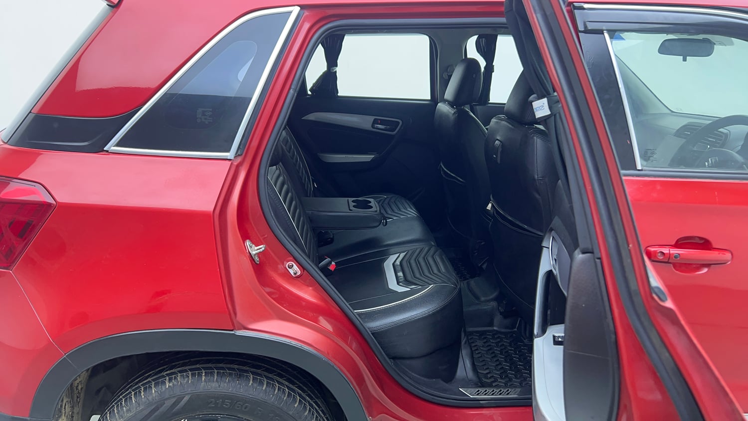 Used 2021 Maruti Suzuki Vitara Brezza ZXi AT SHVS Petrol Automatic interior RIGHT SIDE REAR DOOR CABIN VIEW