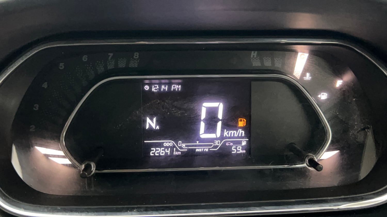 Used 2022 Tata Tiago XZA Plus Petrol Automatic interior CLUSTERMETER VIEW