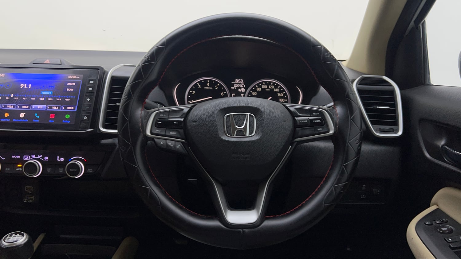 Used 2022 Honda City V Petrol Petrol Manual interior STEERING VIEW