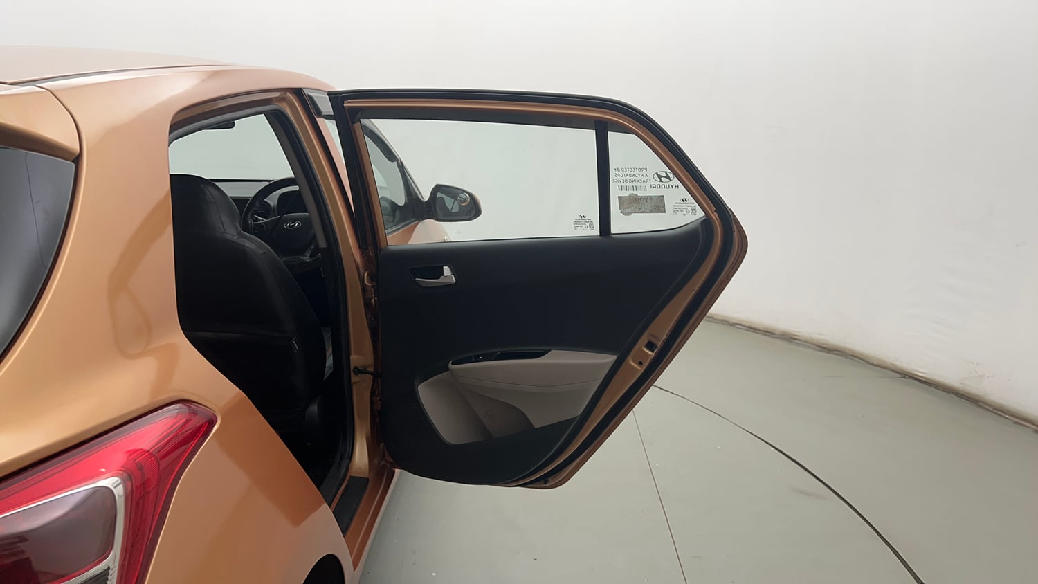 Used 2018 Hyundai Grand i10 Sportz 1.2 Kappa VTVT Petrol Manual interior RIGHT REAR DOOR OPEN VIEW
