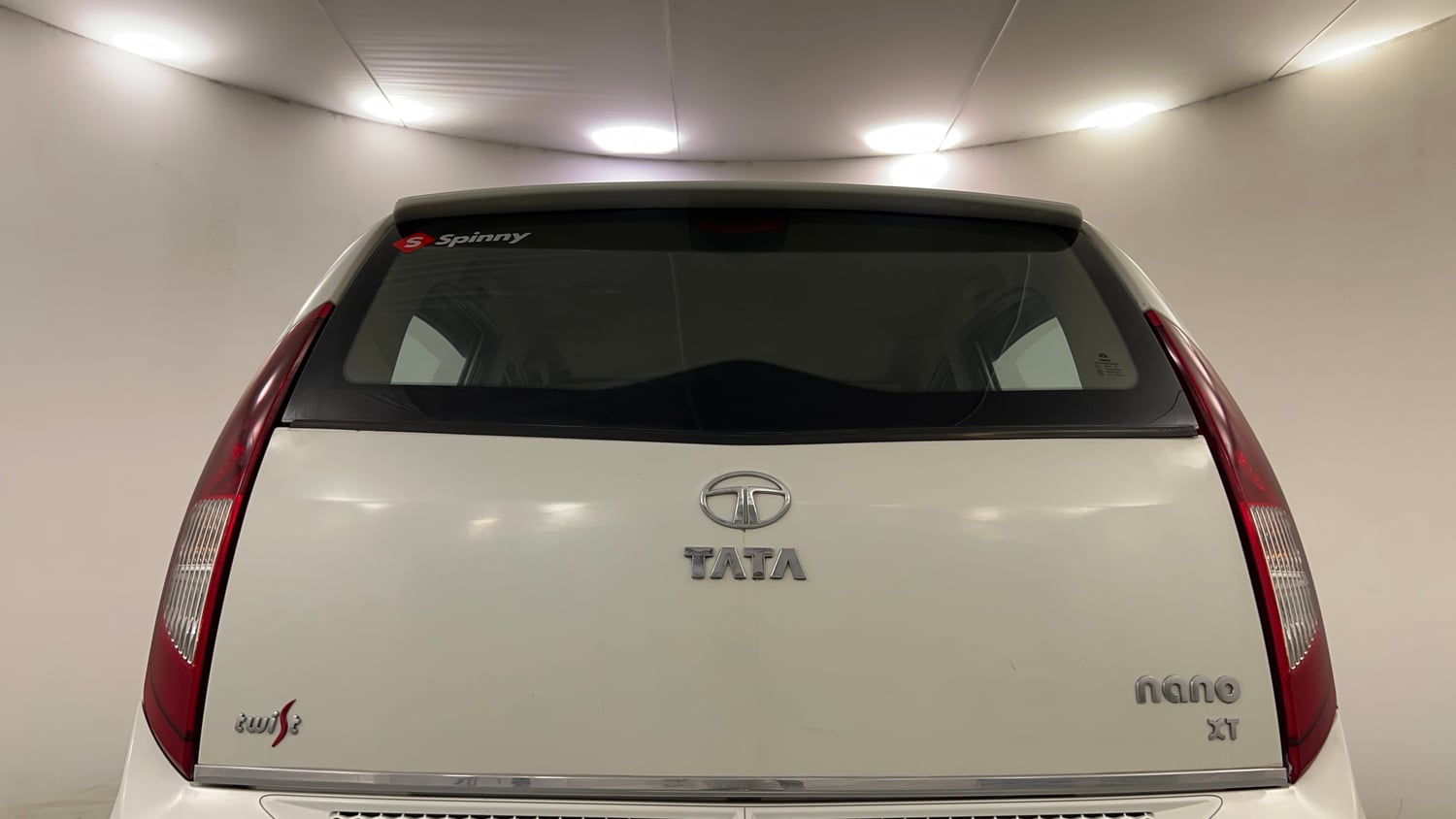 Used 2015 Tata Nano Twist XT Petrol Manual interior DICKY INSIDE VIEW