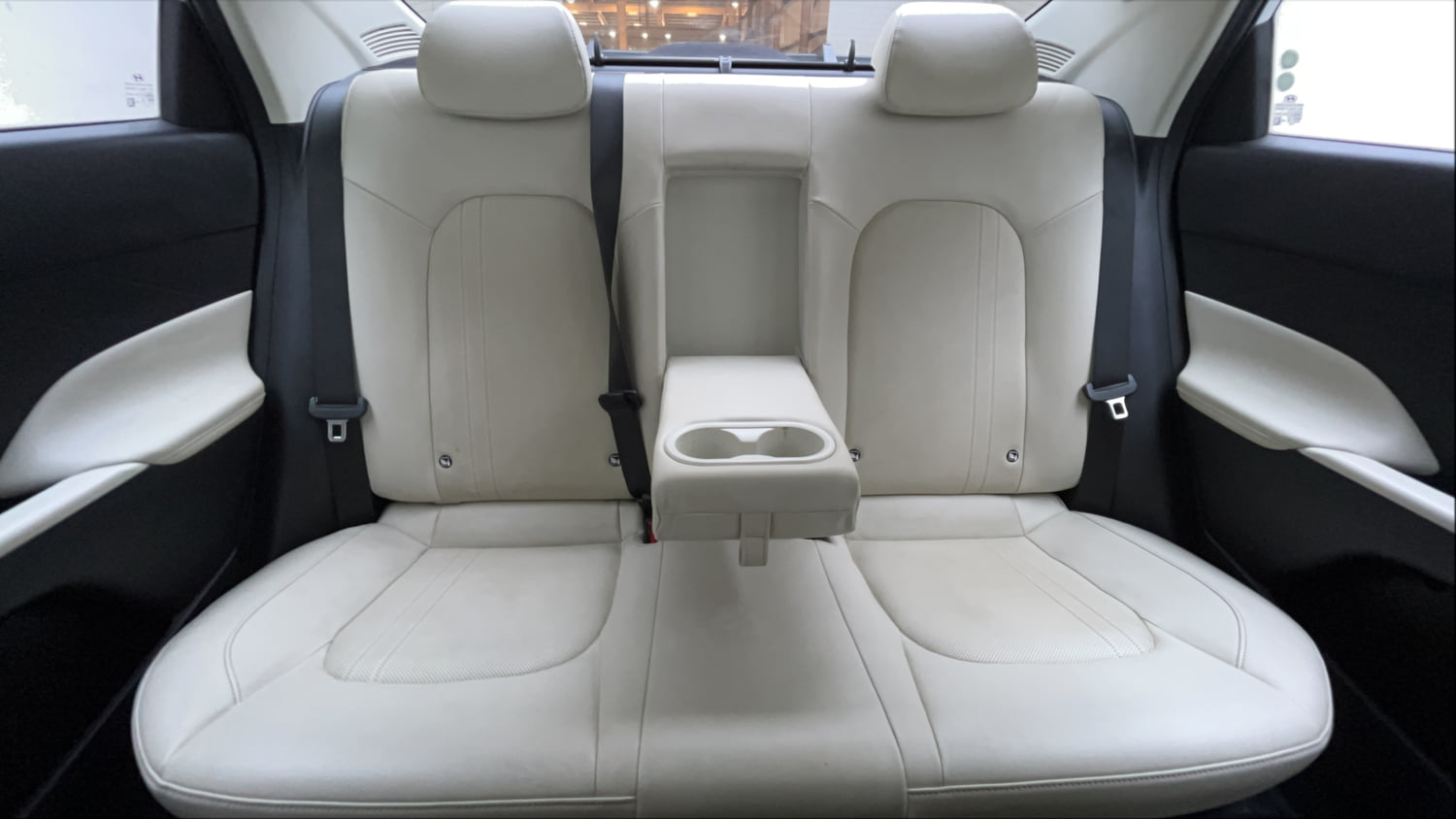Used 2024 Hyundai Verna SX (O) 1.5 Petrol IVT Petrol Automatic interior REAR SEAT CONDITION VIEW