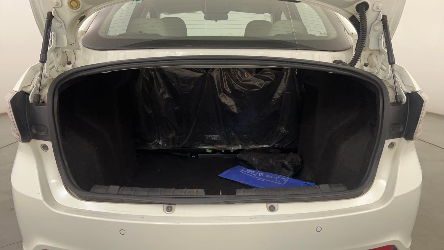 Used 2024 Tata Tigor XZ Plus Petrol Manual interior DICKY INSIDE VIEW