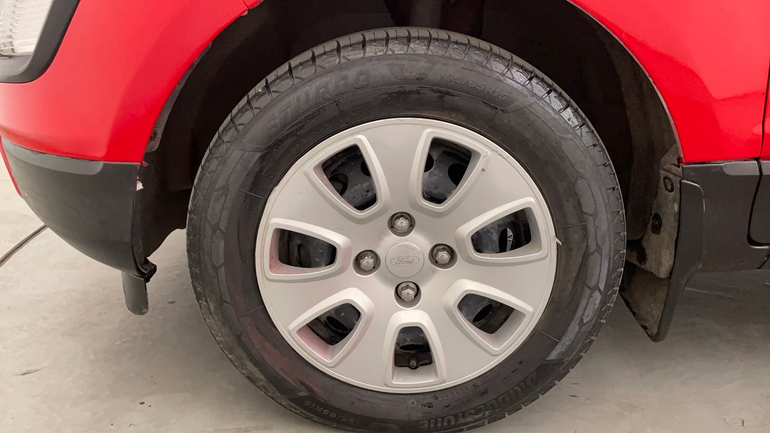 Used 2018 Ford EcoSport Trend 1.5L TDCi Diesel Manual tyres LEFT FRONT TYRE RIM VIEW