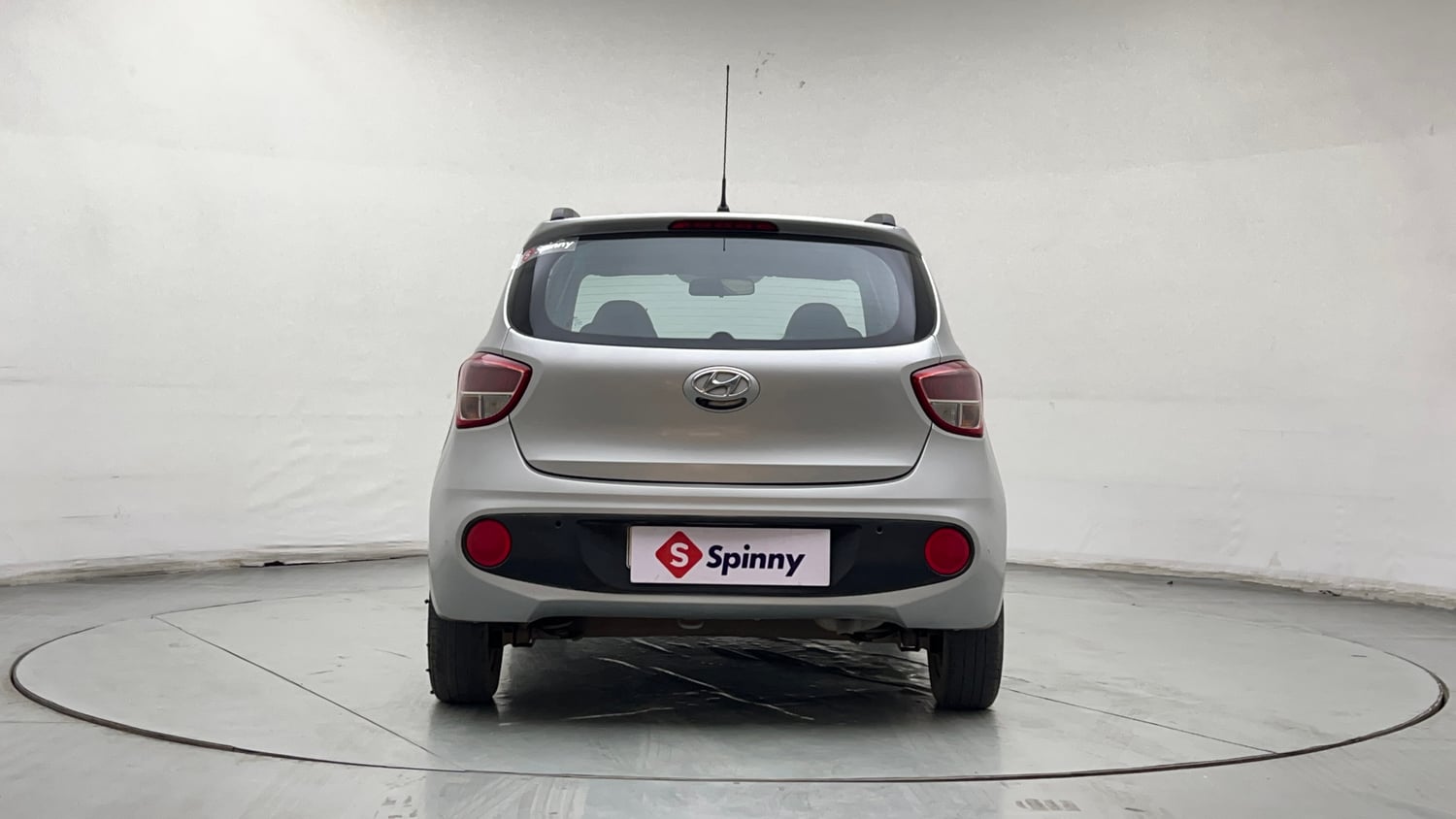 Used 2018 Hyundai Grand i10 Sportz (O) 1.2 Kappa VTVT Petrol Manual exterior BACK VIEW