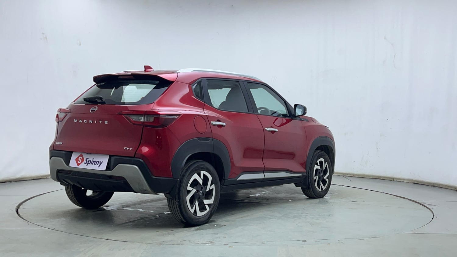 Used 2023 Nissan Magnite XV Turbo CVT Petrol Automatic exterior RIGHT REAR CORNER VIEW