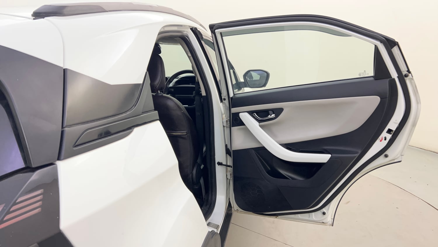 Used 2024 Tata Nexon Creative Plus S 1.2 Revotron Petrol 7DCA Petrol Automatic interior RIGHT REAR DOOR OPEN VIEW