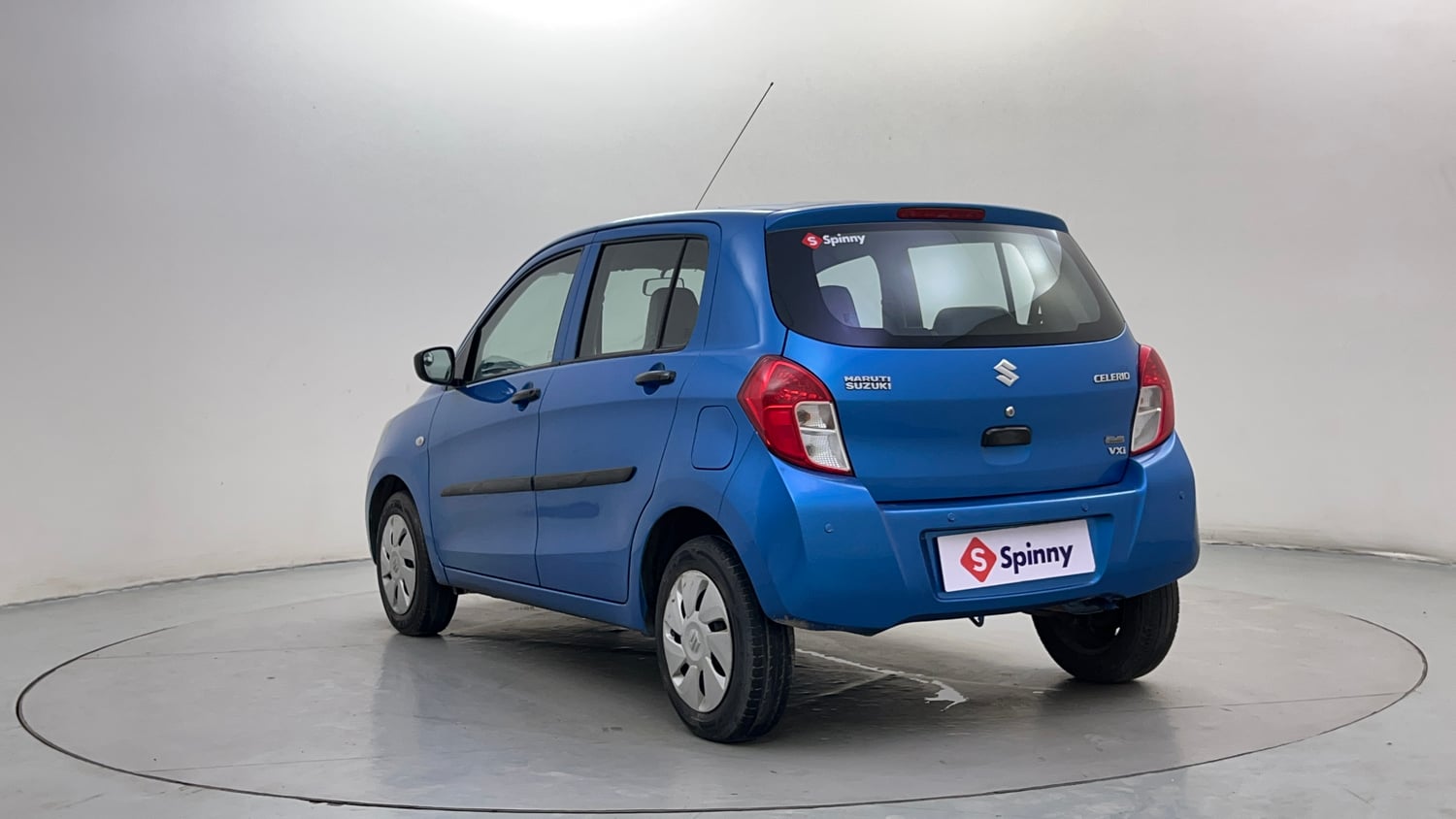Used 2015 Maruti Suzuki Celerio VXi AMT Petrol Automatic exterior LEFT REAR CORNER VIEW