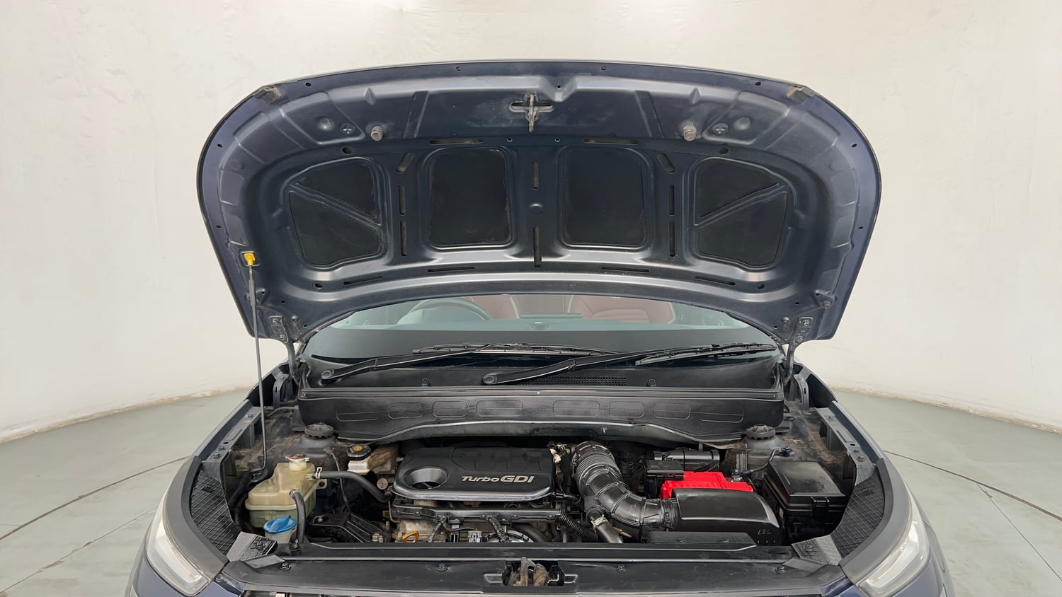 Used 2019 Hyundai Venue SX Plus 1.0 Turbo DCT Dual Tone Petrol Automatic engine ENGINE & BONNET OPEN FRONT VIEW