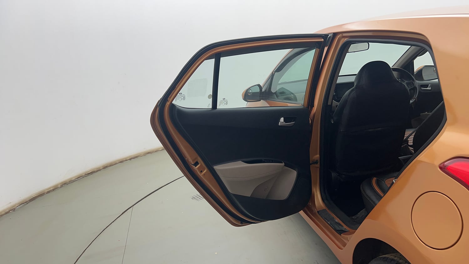 Used 2018 Hyundai Grand i10 Sportz 1.2 Kappa VTVT Petrol Manual interior LEFT REAR DOOR OPEN VIEW