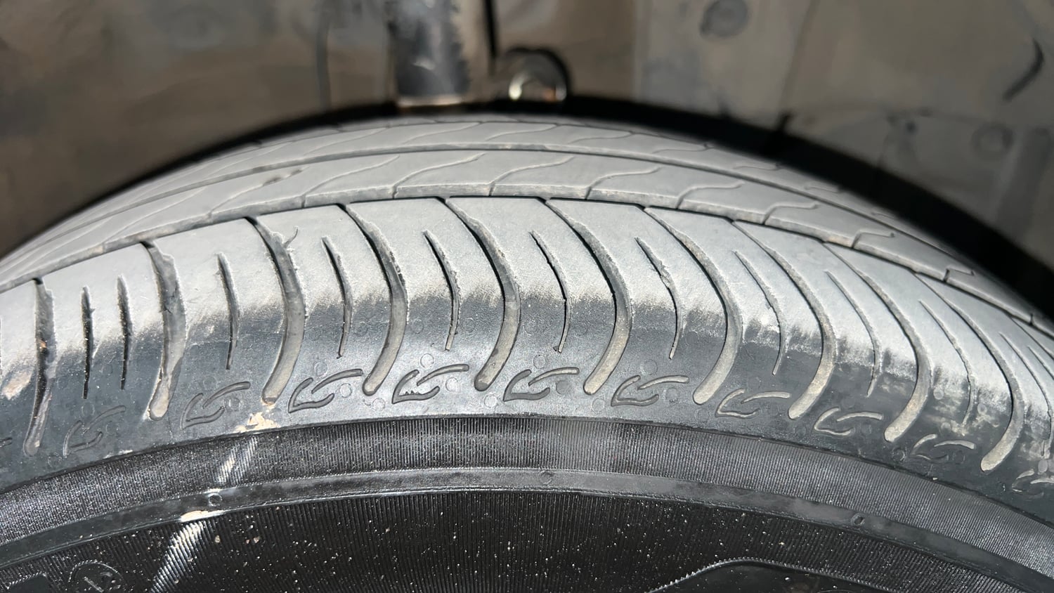 Used 2019 Honda Amaze 1.2 S MT Petrol Petrol Manual tyres RIGHT FRONT TYRE TREAD VIEW