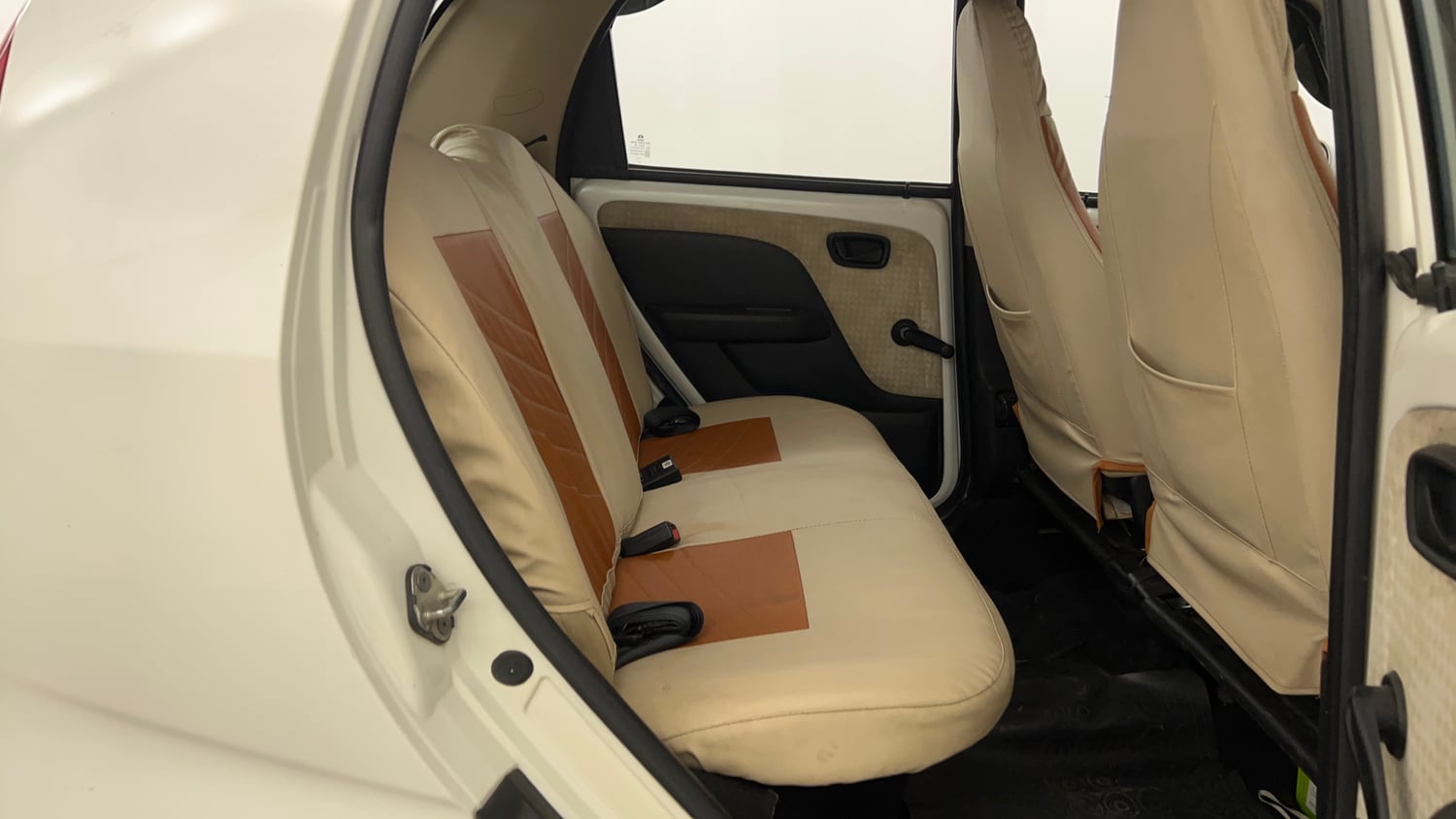 Used 2015 Tata Nano Twist XT Petrol Manual interior RIGHT SIDE REAR DOOR CABIN VIEW