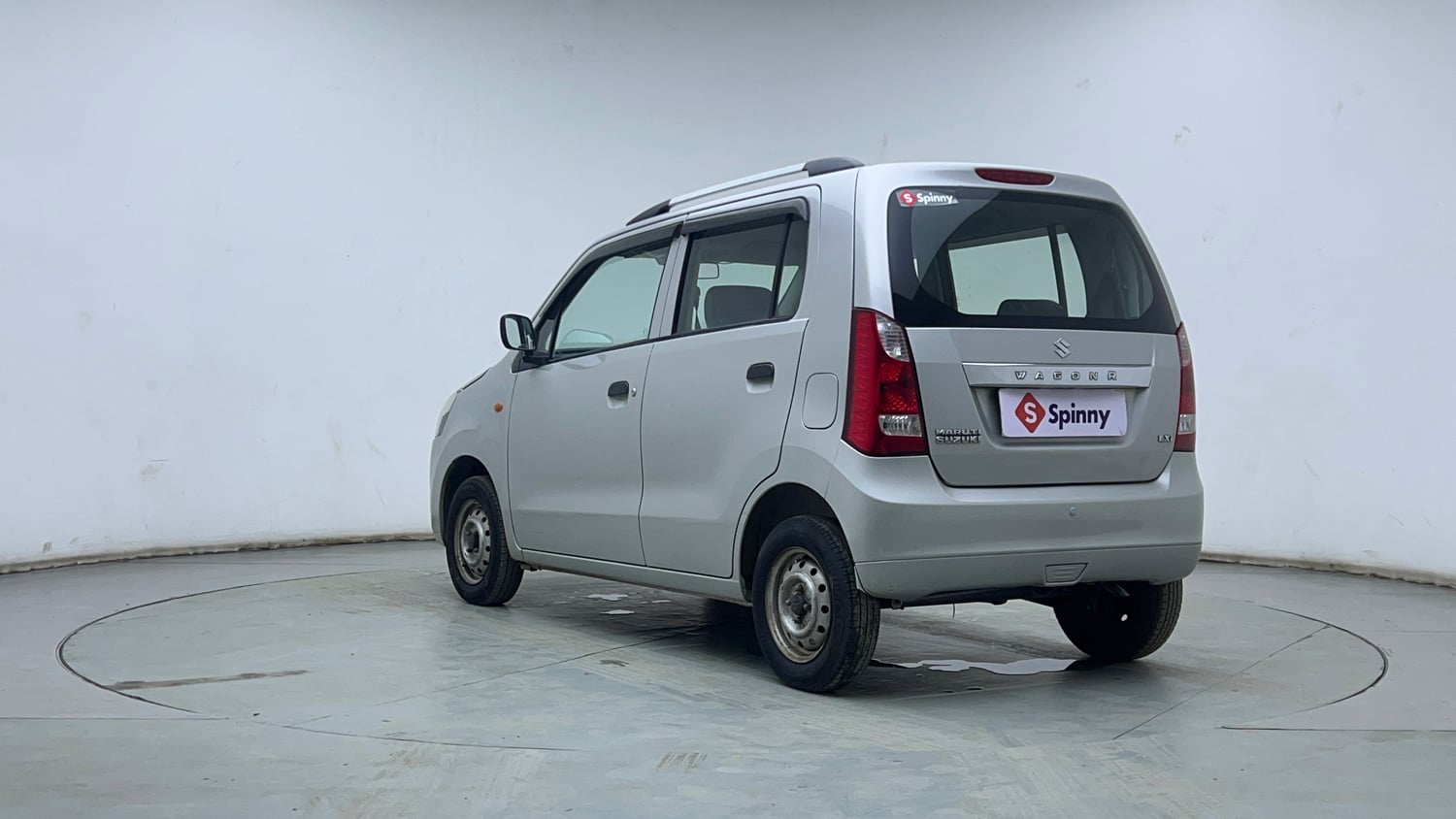 Used 2012 Maruti Suzuki Wagon R LXi Petrol Manual exterior LEFT REAR CORNER VIEW