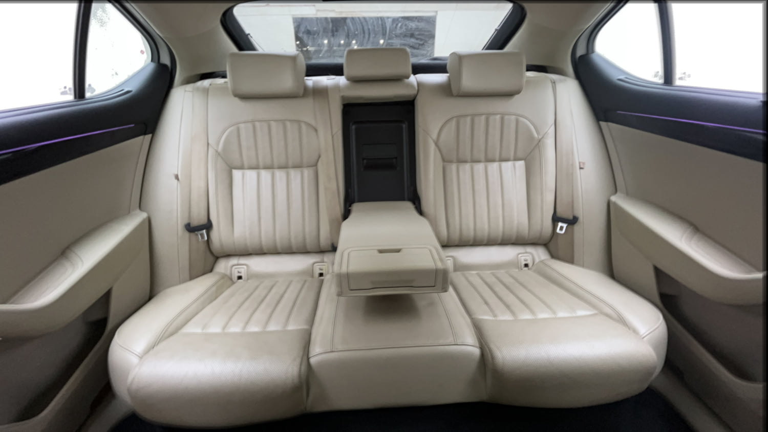 Used 2020 Skoda Superb L&K TSI AT Petrol Automatic interior REAR SEAT CONDITION VIEW