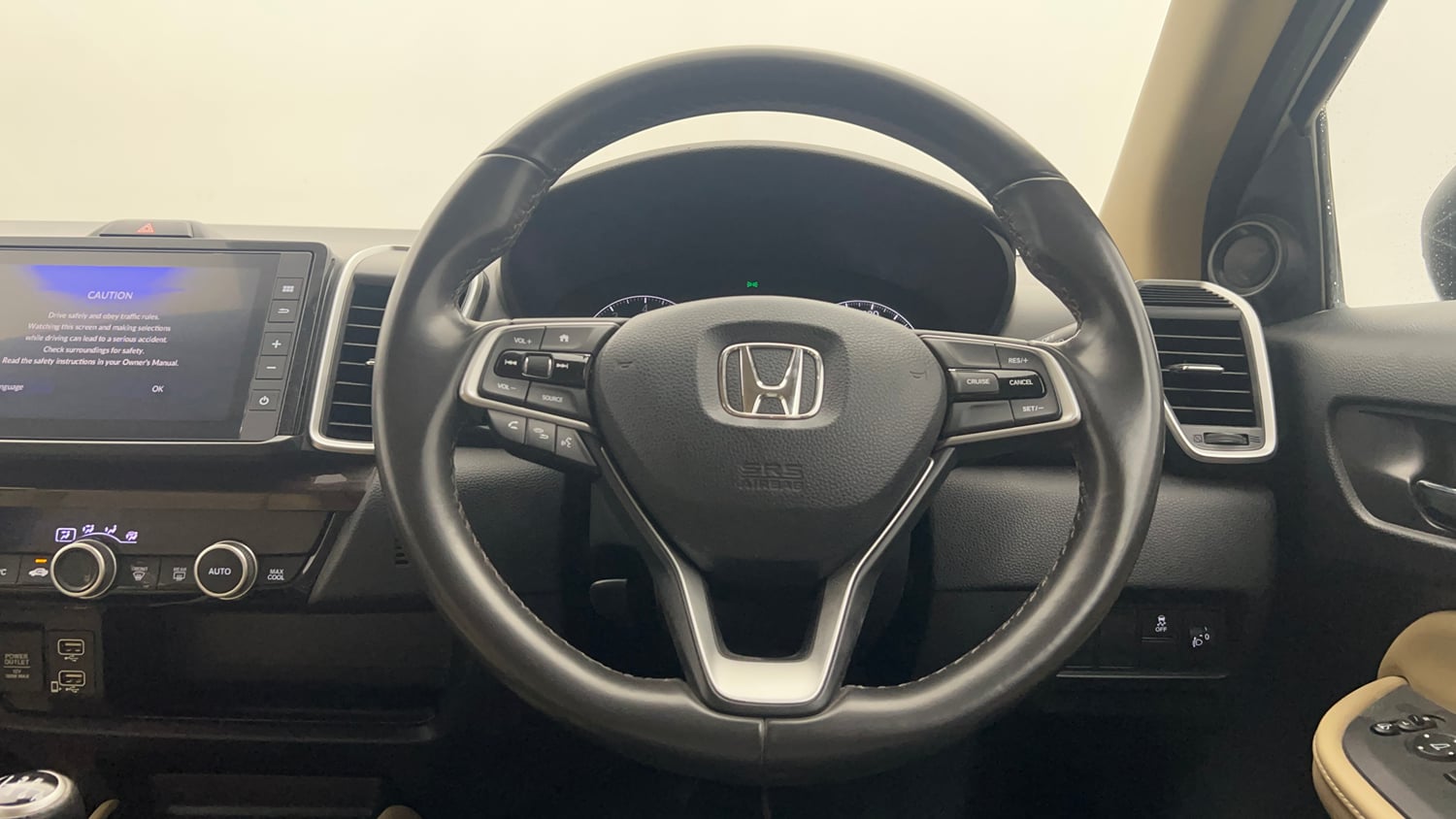 Used 2023 Honda City ZX Petrol Petrol Manual interior STEERING VIEW