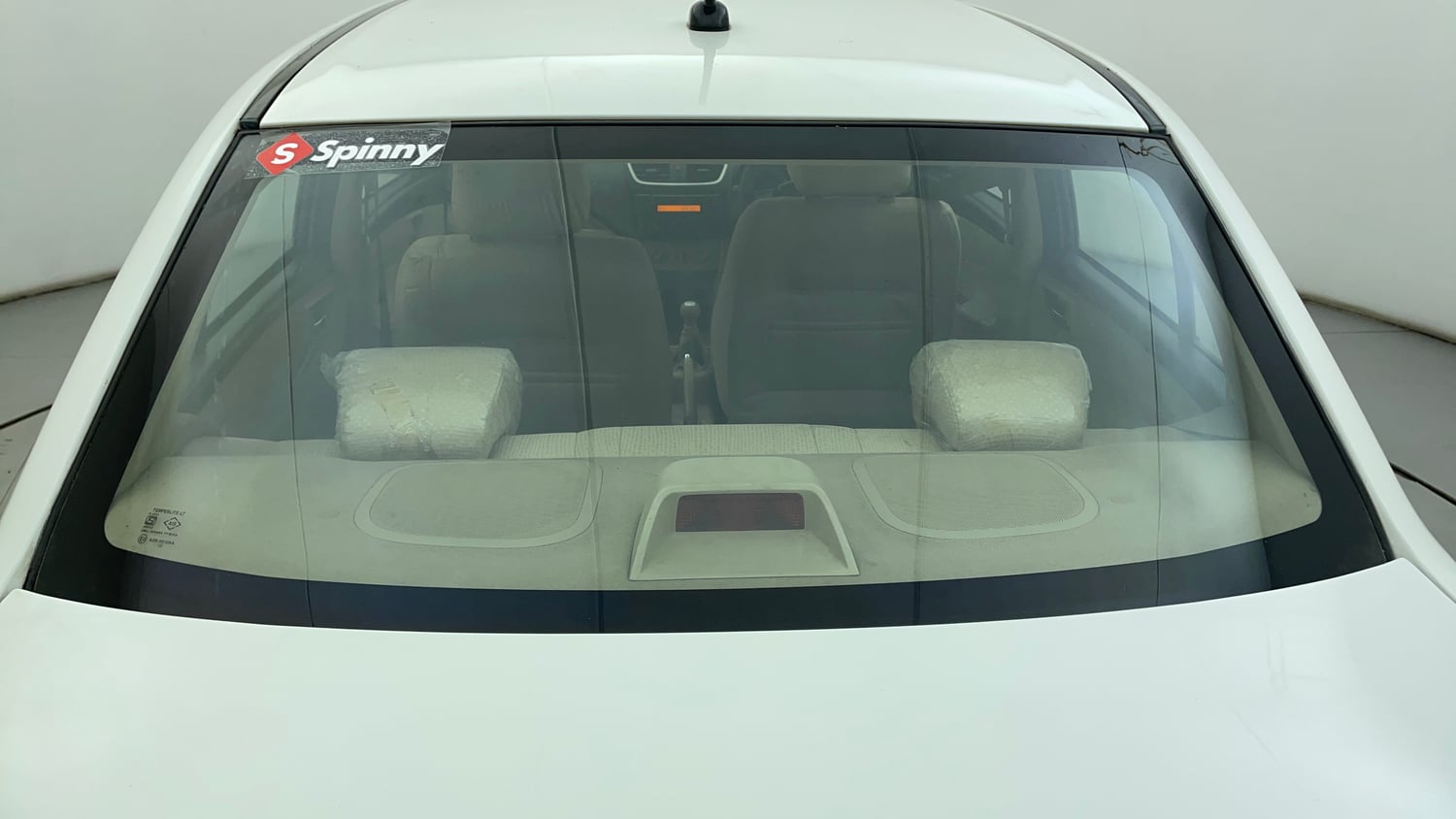 Used 2012 Maruti Suzuki Swift Dzire VXI Petrol Manual exterior BACK WINDSHIELD VIEW
