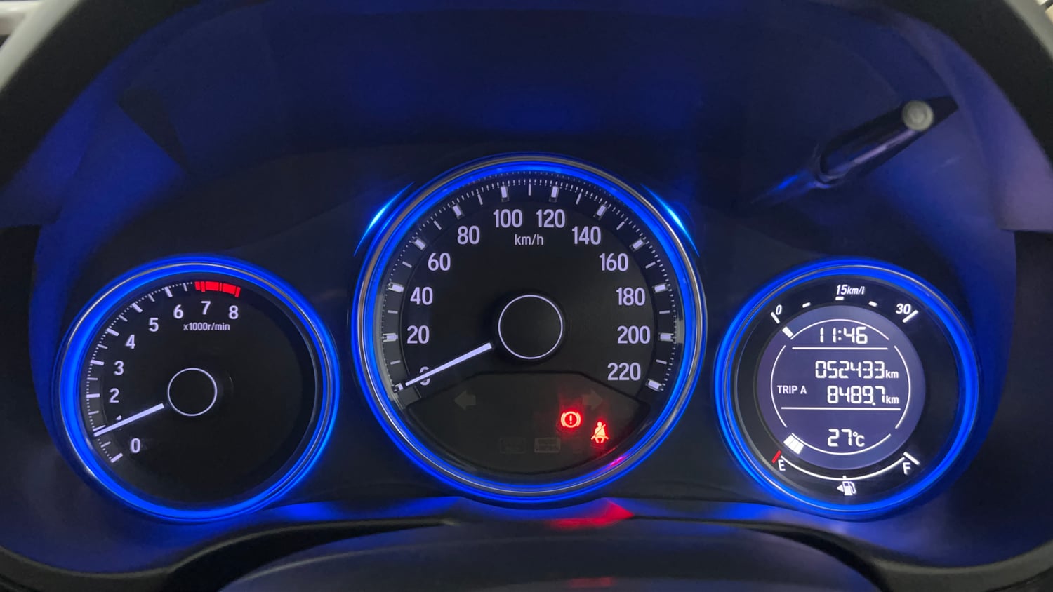 Used 2014 Honda City SV Petrol Manual interior CLUSTERMETER VIEW
