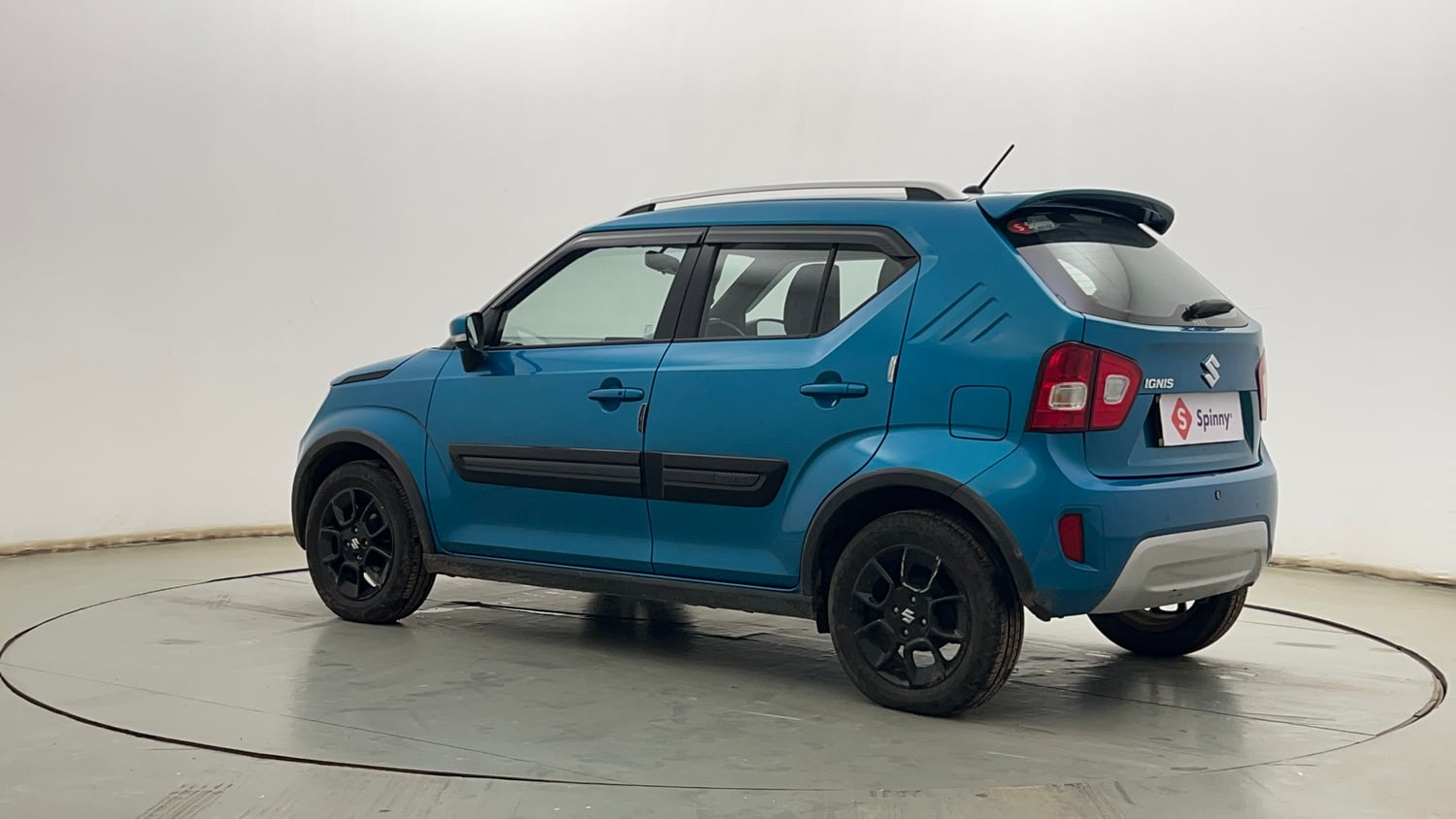Used 2024 Maruti Suzuki Ignis Zeta 1.2 AMT Petrol Automatic exterior LEFT REAR CORNER VIEW